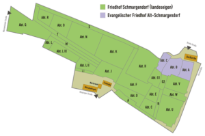 Karte Friedhof Schmargendorf